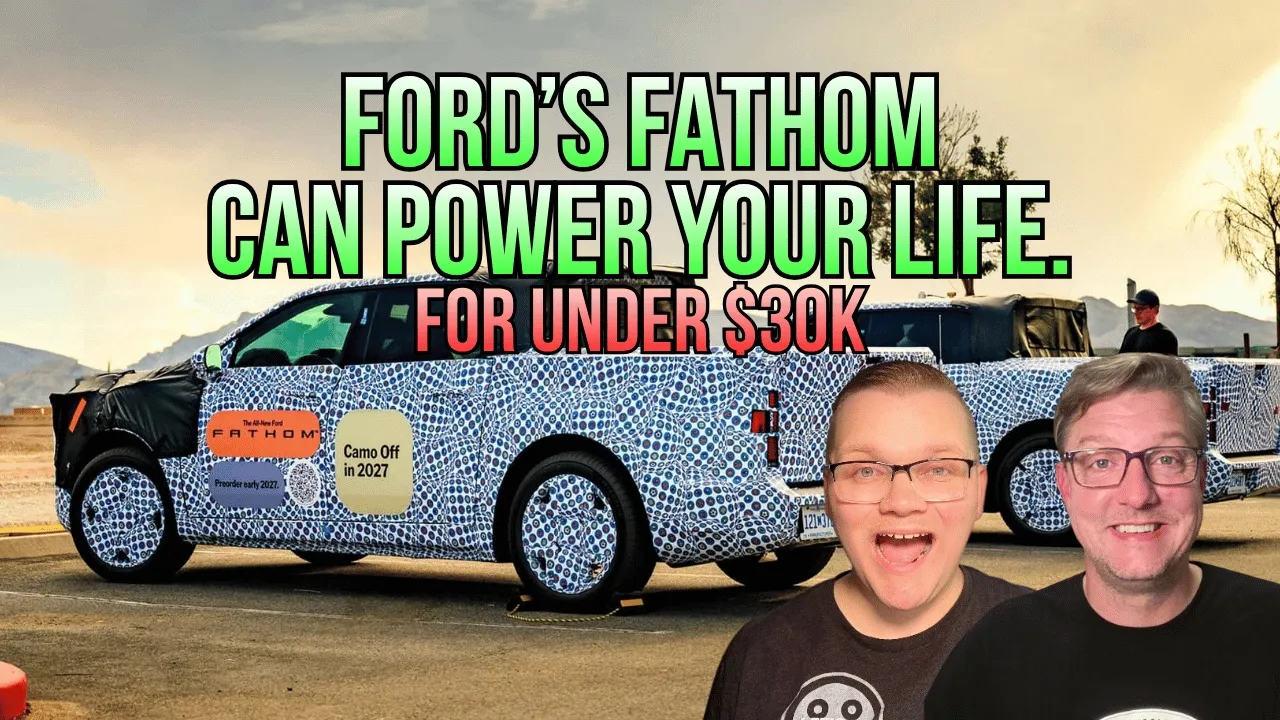 We Have A LOT More News About The Ford Fathom! | The Friday Charge EP109
