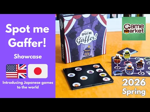 Spot me Gaffer! | Tokyo Game Market 2026 Spring Showcase