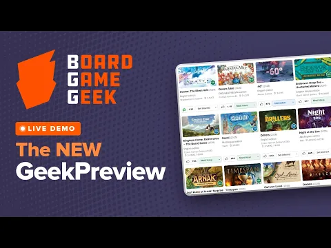The New BGG GeekPreview – Live Demo for SPIEL Essen 2026