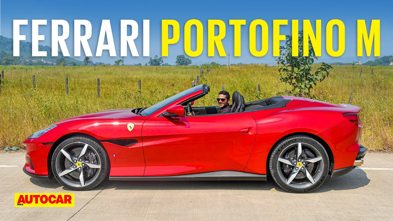 2021 Ferrari Portofino M India review - Dark Horse | First Drive | Autocar India
