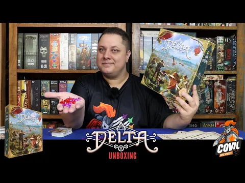 O que tem na Caixa? Unboxing Delta
