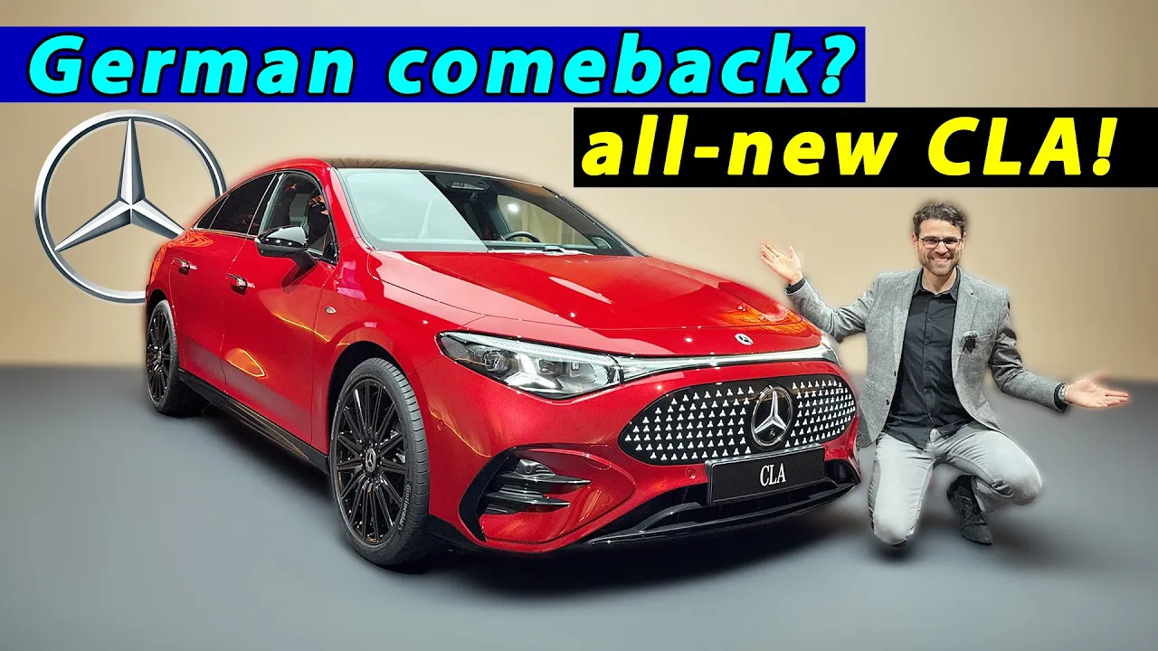 A true game changer? all-new Mercedes CLA PREMIERE - electric or petrol!