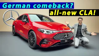 A true game changer? all-new Mercedes CLA PREMIERE - electric or petrol!