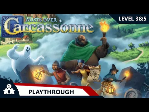 Mists over Carcassonne | Level 3 & 5 | with Steve & Kim