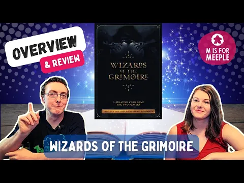 Wizards of the Grimoire | Overview & Review of a Brand NEW Board Game!