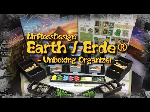 Earth / Erde: Unboxing Insert / Organizer (deutsch/german)