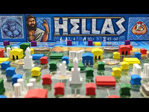 Stefan Dorra's Hellas Board Game, White Goblin Games