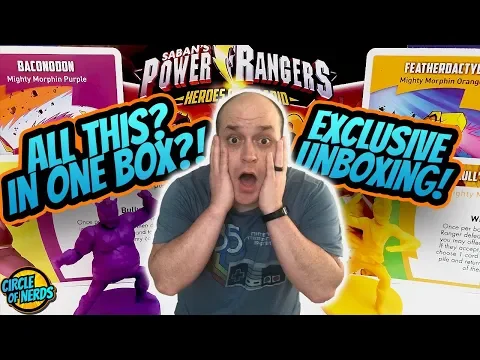 NERDING OUT! - BULK & SKULL Unboxing/Review for Power Rangers: Heroes of the Grid