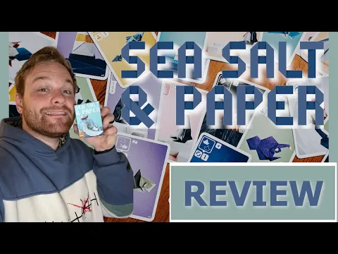 Sea Salt & Paper ~ set collection with a tense twist! | Board Game Review