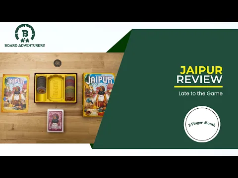 Jaipur Board Game Review: Late to the Game