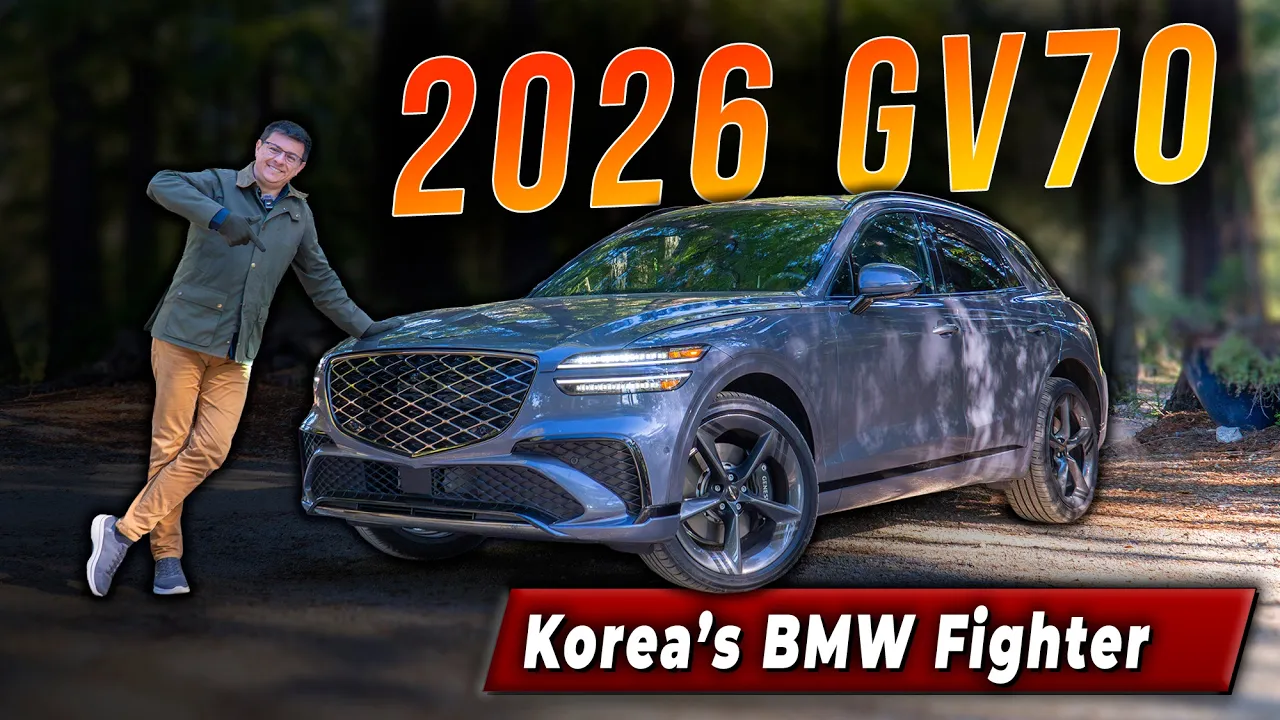 2026 Genesis GV70 Review | Korea Takes On Germany