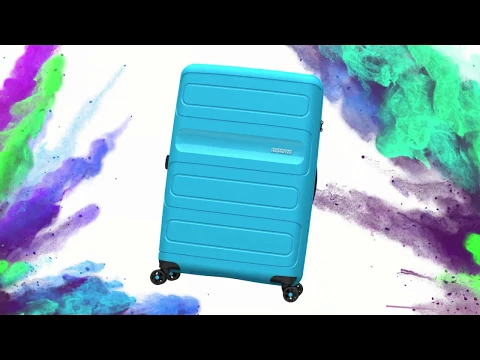Video zu American Tourister Sunside 4-Rollen-Trolley 55 cm aero turquoise