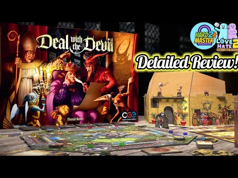Deal With The Devil - A Detailed Review! @CzechGamesEdition| Hard 2 Master #boardgames