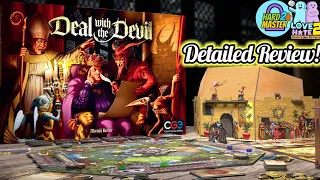 Deal With The Devil - A Detailed Review! @CzechGamesEdition| Hard 2 Master #boardgames