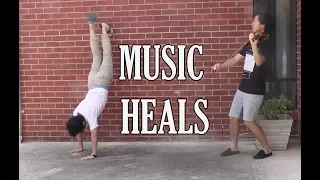 Powerful! Art Heals. Classical Musician Eddy & Dancer Brett.
