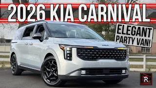 The 2026 Kia Carnival SX-P Is A Useful Party Van For Families That Oppose The Soccer Mom Image