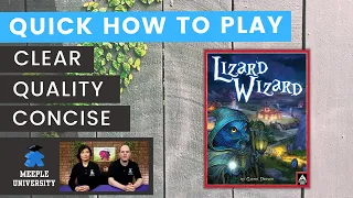 Lizard Wizard Board Game - Quick How to Play. A Kickstarter Preview