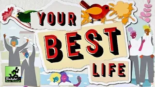 Your Best Life - the game of Life as a roll & write is a great idea!