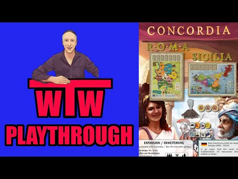 CONCORDIA SICILIA Solo Playthrough by WTW