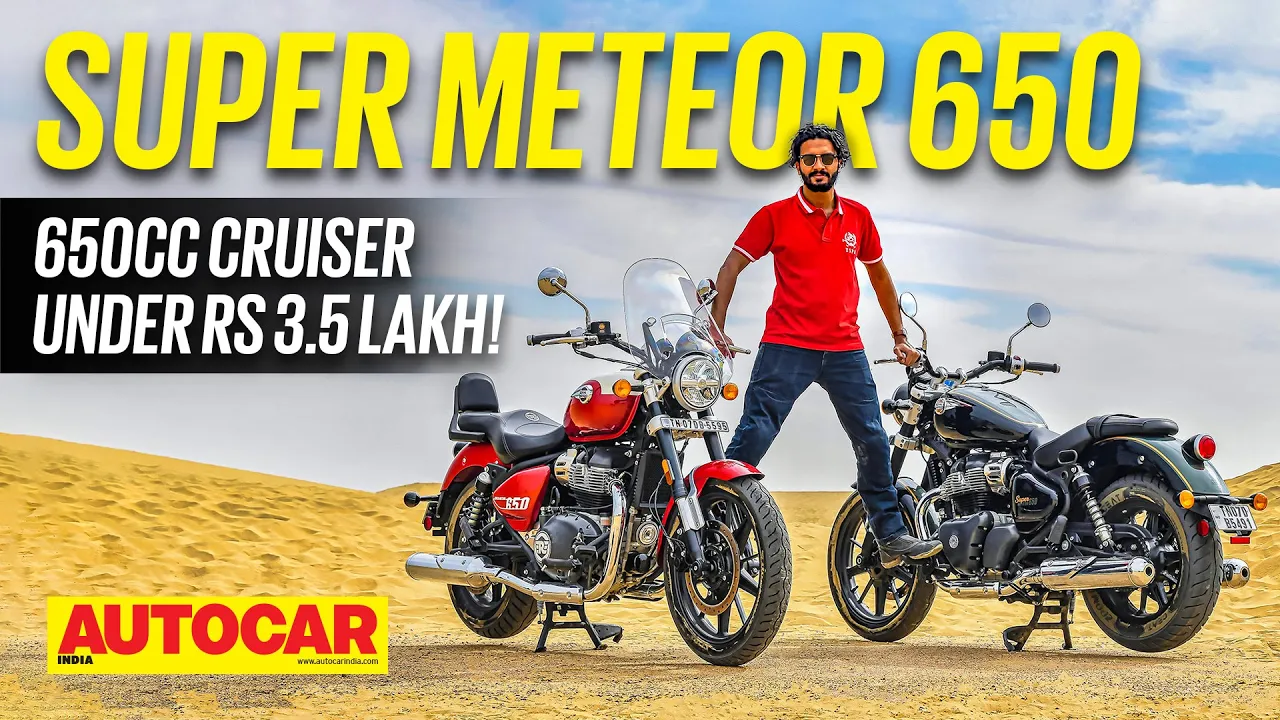 Royal Enfield Super Meteor 650 review - All your questions answered | First Ride | Autocar India