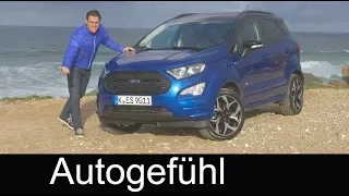 Ford EcoSport ST-Line AWD FULL REVIEW 2018: all-new or Facelift? - Autogefühl