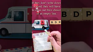 First -Class Letters - 2 Player #howtoplay #tutorial