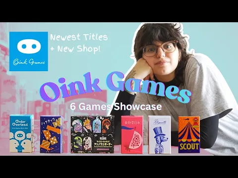 Oink Games New Official Shop in Tokyo! | 6 Games Showcase with New Titles from 2025
