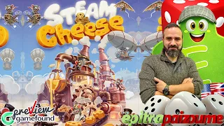 Steam & Cheese - Crowdfunding Preview (How to Play & Review) (EN) | Epitrapaizoume