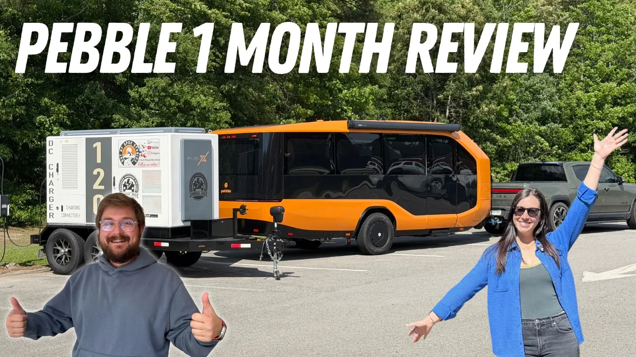 Pebble Flow Electric RV 1 Month Review - The Most Innovative Product We’ve Tested