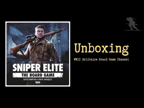 Sniper Elite: The Board Game - Unboxing