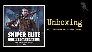 Sniper Elite: The Board Game - Unboxing