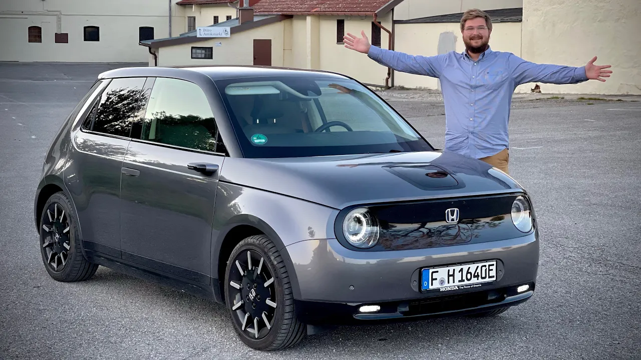 City Car On The Autobahn? Taking The Honda e Up To Max Speed!