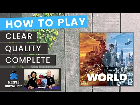It's a Wonderful World Board Game - How to Play (with Index & game tips)