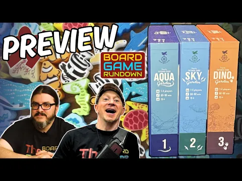 Garden Trilogy Kickstarter Preview - Ostia Publisher Strikes Again!