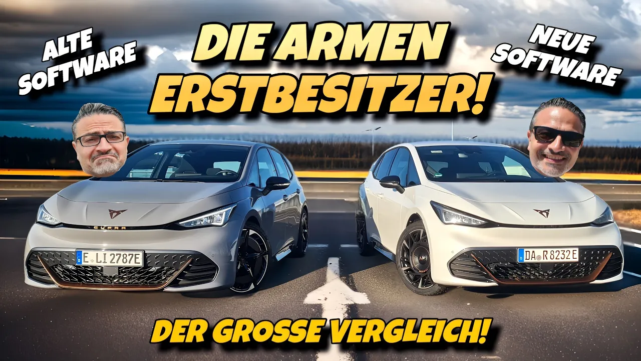 Coldgate ist Geschichte! Cupra Born VZ Software im Vergleich mit dem alten Cupra Born.