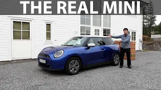 Mini Cooper SE banana box test
