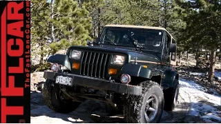 TFL Jeep Wrangler YJ: Snowy & Muddy Colorado Off-Road Debut