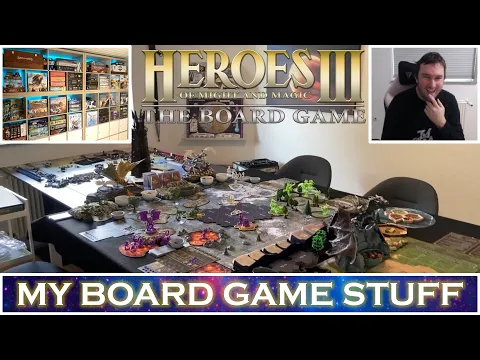 My EPIC Board Game setup! (War of the Ring, Heroes 3, Dune Imperium and more) - Part 2