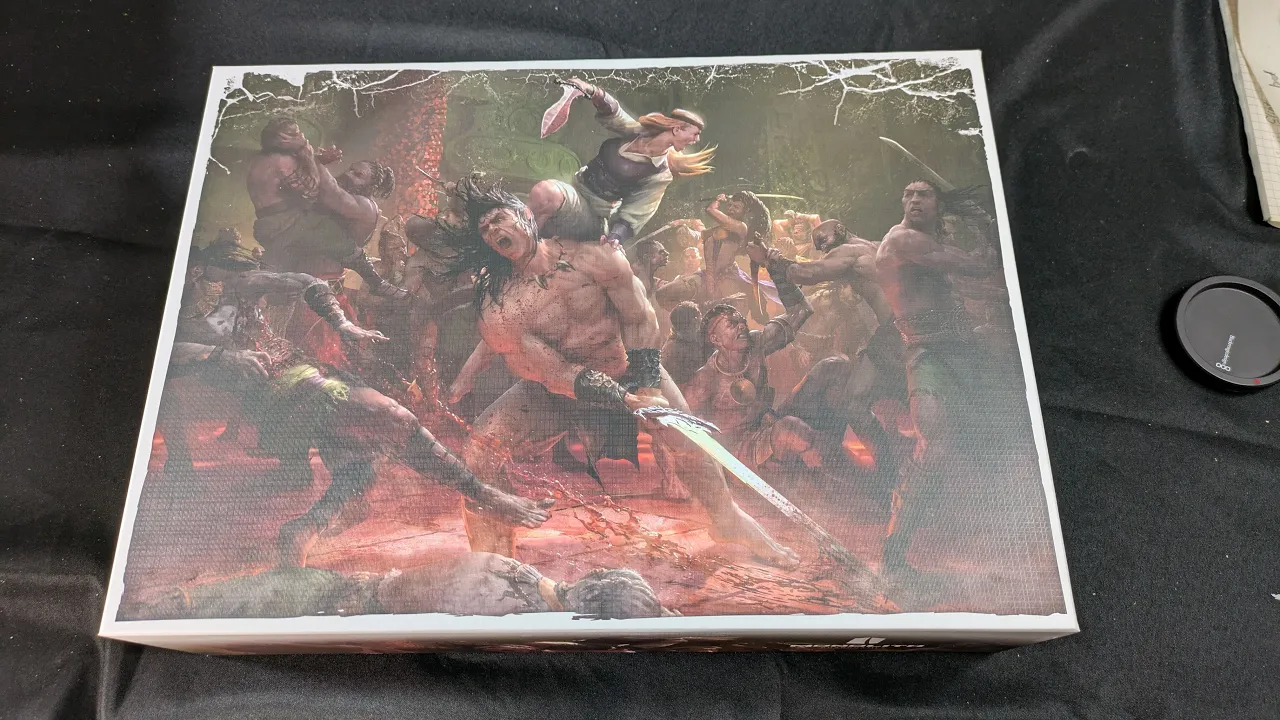 Conan Red Nails + stretch goal unboxing
