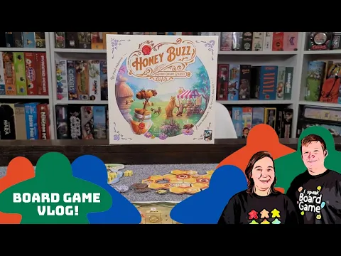 Board Game Vlog! (Honey Buzz)