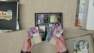 Unboxing - The Fox Experiment Kickstarter Edition