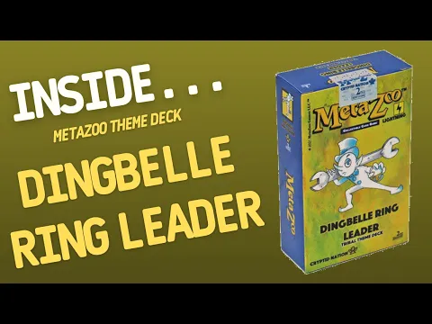 Inside…MetaZoo Cryptid Nation Theme Deck - Dingbelle Ringleader (4K 60fps)