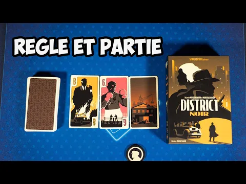 District Noir - Règle et Partie 2 joueurs