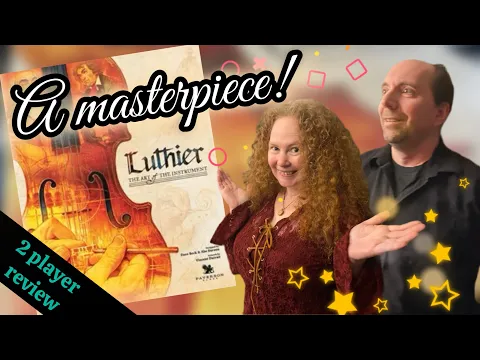 Luthier Boardgame Preview and Overview | 2 Player Perspective