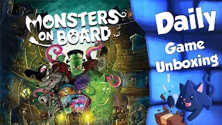 Monsters on Board - Daily Game Unboxing