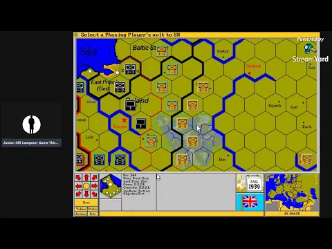 Avalon Hill Third Reich Computer Game Part 1
