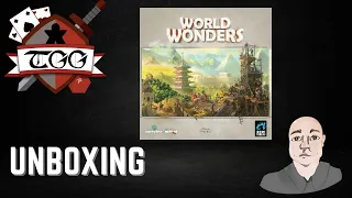 World Wonders Board Game Unboxing
