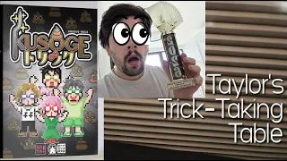 Kusoge Trick & I WON A HEARTS TOURNAMENT ~ Taylor's Trick-Taking Table