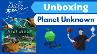 Planet Unknown Board Game Unboxing