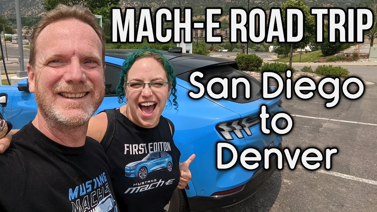 Mach-E Road Trip - 1,000 miles & EXTREME HEAT - San Diego to Denver